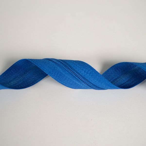 Kovinski ključek TKY z vleko za zadrgo #3 mm modra