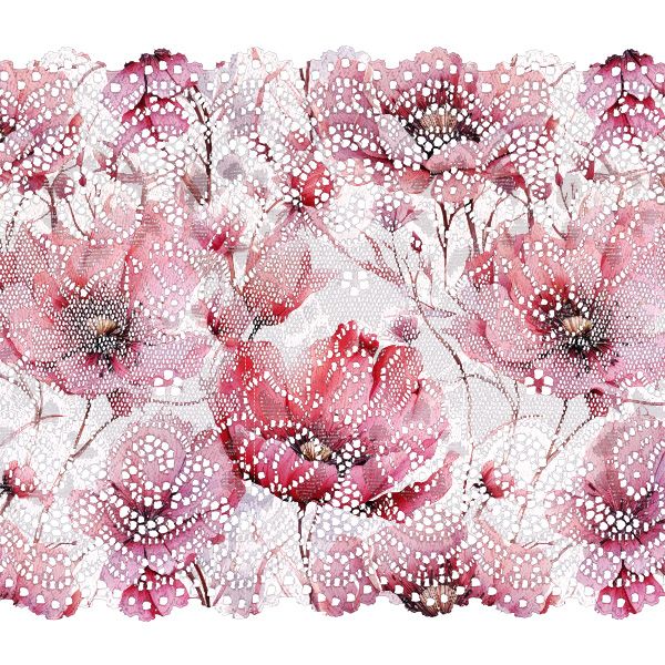 Dizajnersko eko usnje (skaj) z vzorcem rože Roza lepota