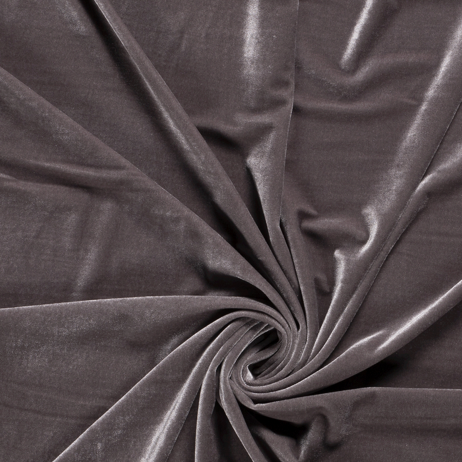 Elastičen deko žamet premium siva