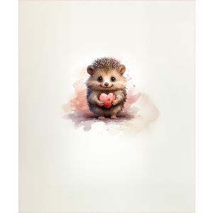 Prevešanka Takoy PANEL 50x60 cm živalice s srčki ježek