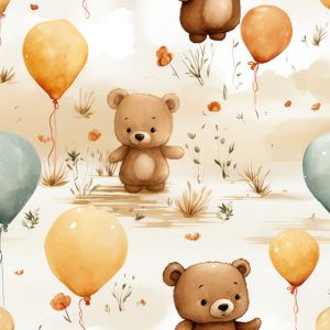 Jersey Takoy medvedek in baloni