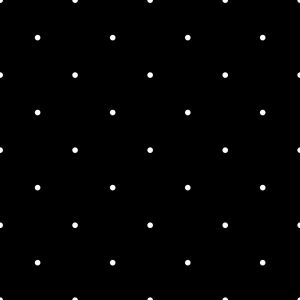 Dizajnersko eko usnje (skaj) z vzorcem - bele pike 3mm na črnem 700g