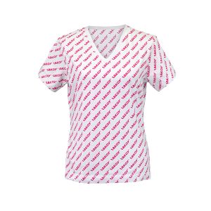 Kroj PDF ženska majica z V izrezom
