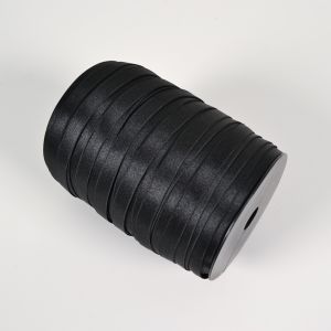 Satenasta elastika (za naramnice) širina 12 mm črna