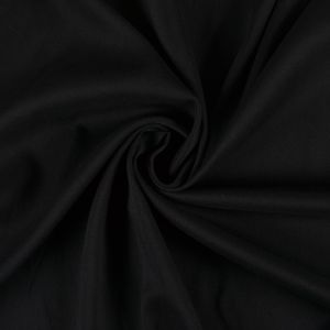 Prožna viskozna tkanina črna