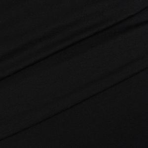 Merino jersey enostranski črna 145g