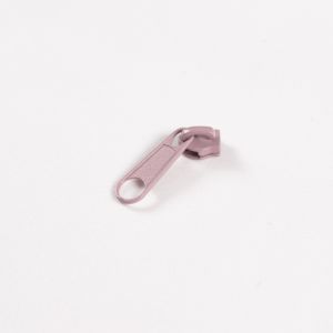 Kovinski ključek za zadrgo z vleko #3 mm old roza