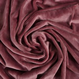 Oblačilni raztegljiv žamet old roza