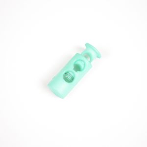 Plastični štoper 5 mm pastelno zelena - paket 10ks