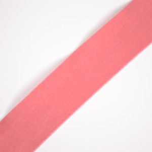 Žametna elastika 4 cm roza